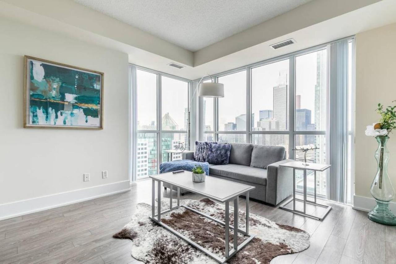 Villa Stunning Views Of Downtown - Luxury High Rise With King Bed! à Toronto Extérieur photo