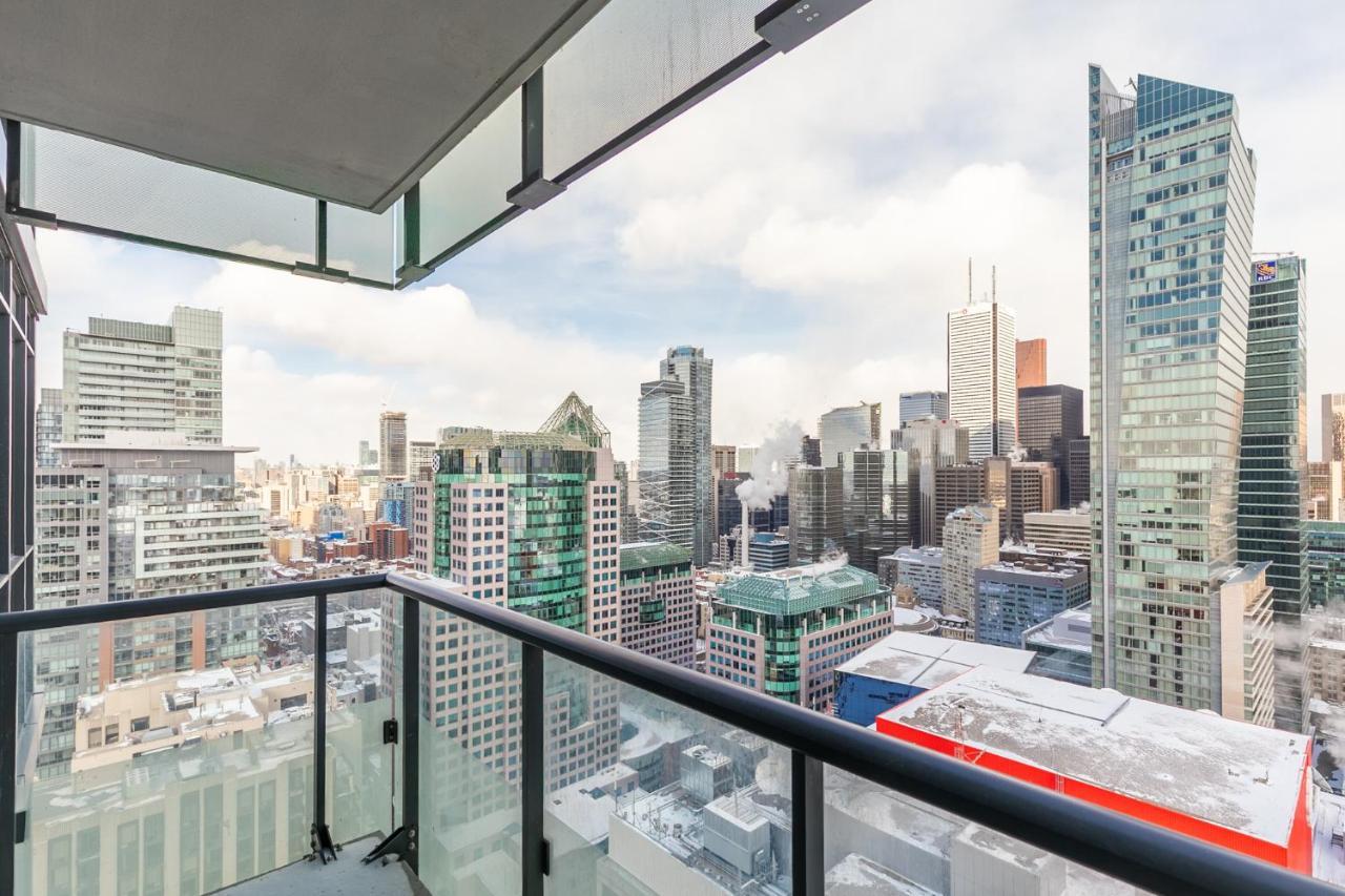 Villa Stunning Views Of Downtown - Luxury High Rise With King Bed! à Toronto Extérieur photo